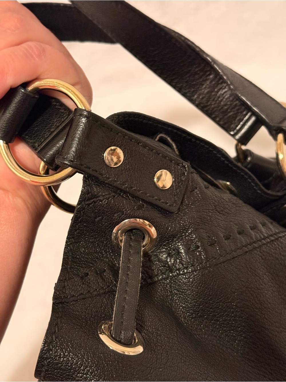 Yves Saint Laurent (YSL) Reversible Double Sac Y Tote - Picture 14 of 16